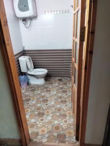 Koupelna v ubytování Núi Homestay Sa Pa
