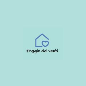 een foto van een huis met de woorden pico delvento vventura bij Poggio dei Venti in Monterotondo