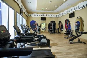 Fitness centrum a/nebo fitness zařízení v ubytování Riu Tequila - All Inclusive