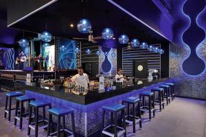 Lounge nebo bar v ubytování Riu Tequila - All Inclusive