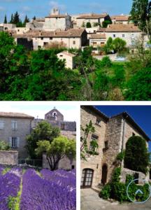 Zahrada ubytování Beau studio indépendant pour 2 personnes dans village provençale