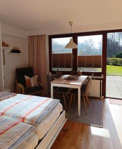 Postel nebo postele na pokoji v ubytování Appartement Plögemaker