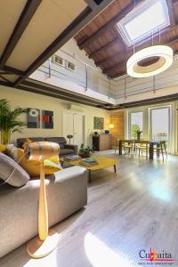 Posezení v ubytování B&B Cubbaita