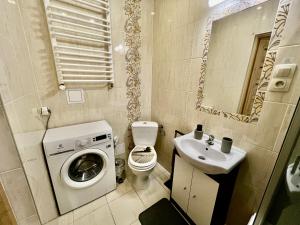 Koupelna v ubytování Apartament Karkonoska 19 Karpacz by Przycup w Karkonoszach Apartamenty Karpacz Centrum Karkonosze + 9 fotografií