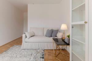 Posezení v ubytování DSE Apartment