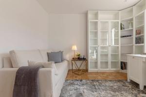 Posezení v ubytování DSE Apartment