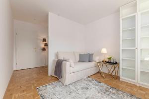 Posezení v ubytování DSE Apartment