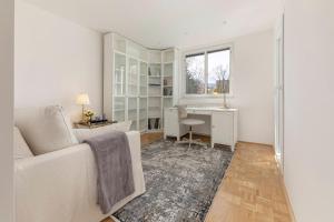 Posezení v ubytování DSE Apartment