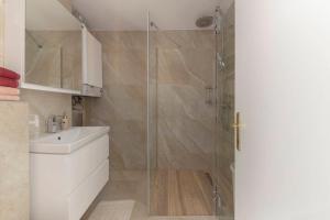 Koupelna v ubytování DSE Apartment