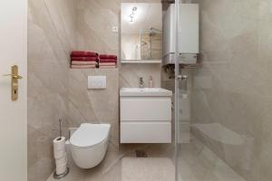 Koupelna v ubytování DSE Apartment