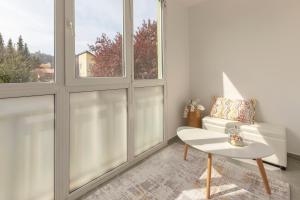 Balkón nebo terasa v ubytování DSE Apartment