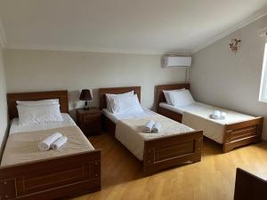 Postel nebo postele na pokoji v ubytování Guesthouse Emilya