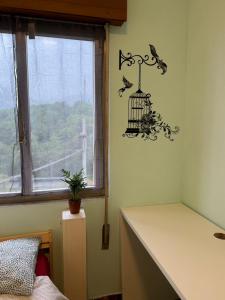 Postel nebo postele na pokoji v ubytování B&B il riccio