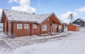 Gorgeous Home In Østby With Kitchen v zimě + 9 fotografií