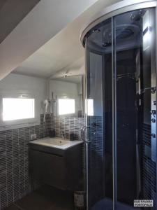Koupelna v ubytování FAVARA Rooms