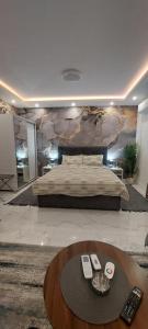 Istumisnurk majutusasutuses GOLD APARTMANI