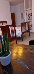 Postel nebo postele na pokoji v ubytování Casa Ines