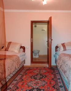 Letto o letti in una camera di Aspet B&B