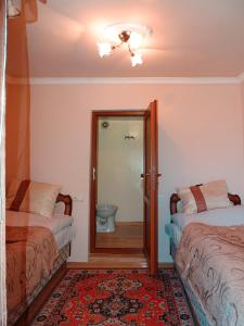 Letto o letti in una camera di Aspet B&B
