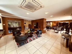 Posezení v ubytování Charrua Hotel