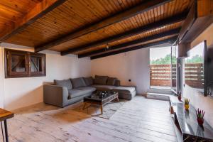 A seating area at Barbara house