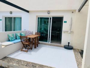 Balkón alebo terasa v ubytovaní Casa Cactus