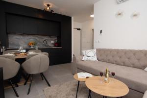 Posezení v ubytování Studio Apartman Apollonia