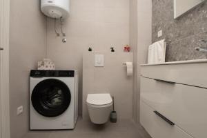 Koupelna v ubytování Studio Apartman Apollonia