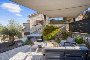 Balkón nebo terasa v ubytování Holiday Home Regina