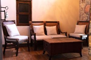 Posezení v ubytování Hotel Boutique Mesón de la Abundancia