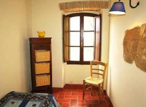 A bed or beds in a room at Agriturismo Le Vigne di Pace