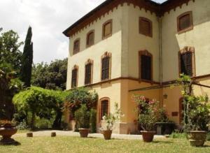 A garden outside Agriturismo Le Vigne di Pace