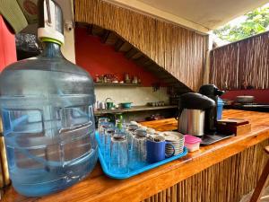 Een keuken of kitchenette bij Casa Colibri Palomino