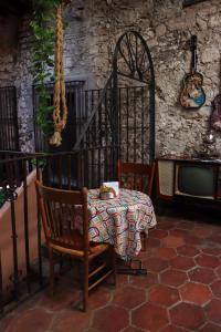 Posezení v ubytování Hotel Boutique Mesón de la Abundancia