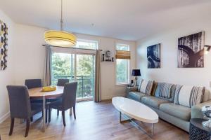 A seating area at Belltown Court Space Needle Studio