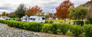 Zahrada ubytování Te Anau Lakeview Holiday Park & Motels
