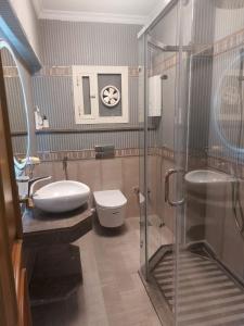 Bathroom sa Luxury Apartment in City Naser