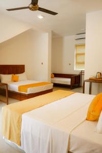 Tempat tidur dalam kamar di Ananthara Resort