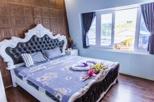 Postel nebo postele na pokoji v ubytování Tà Đùng Topview Homestay + 13 fotografií