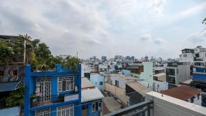a view of the city from a building at Marki Home 2 in Ho Chi Minh City