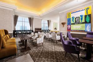 TV a/nebo společenská místnost v ubytování Hotel Hankyu International