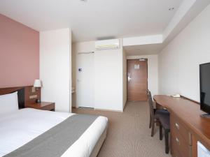 Sjónvarps- og/eða afþreyingartæki á Vessel Hotel Kanda Kitakyushu Airport