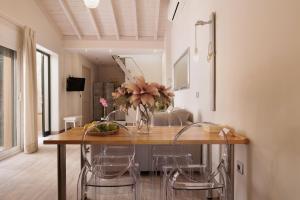Kuchyňa alebo kuchynka v ubytovaní Corfu Town Luxury Studio -B