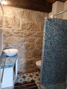 Kúpeľňa v ubytovaní Apartmány Pod jilmem