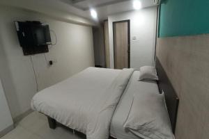 Μια τηλεόραση ή/και κέντρο ψυχαγωγίας στο Hotel Blue Heaven