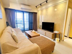 Снимка в галерията на Anping Nordic sea view three bedrooms в Тайнан