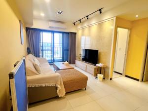 Снимка в галерията на Anping Nordic sea view three bedrooms в Тайнан