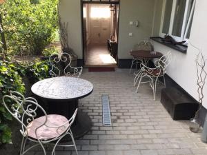 Balkón nebo terasa v ubytování Chalupa Bechyně Zářečí