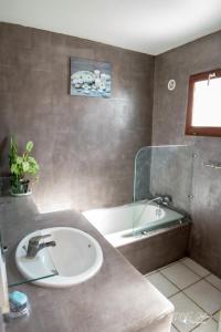 Koupelna v ubytování Villa Lyse - Chambres d'hôtes