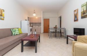 Kuchyň nebo kuchyňský kout v ubytování Dora's Apartments